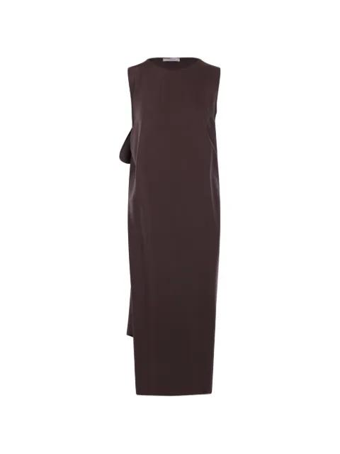 draped dress by DUSAN