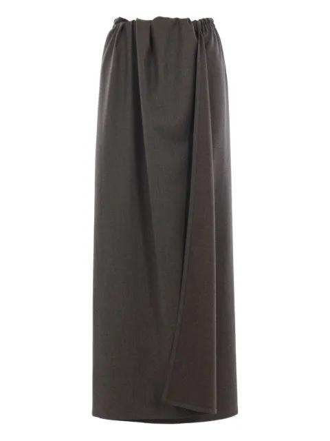 elastic-waist skirt by DUSAN