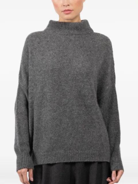 high-neck sweater by DUSAN