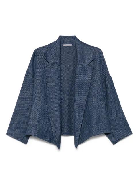 notched-lapels jacket by DUSAN