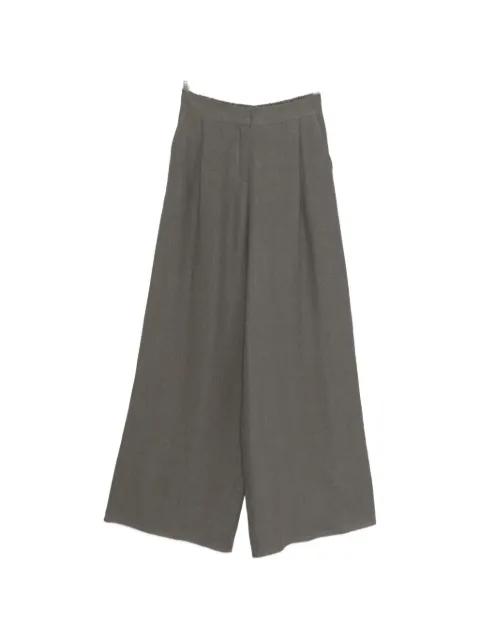 pleated trousers by DUSAN
