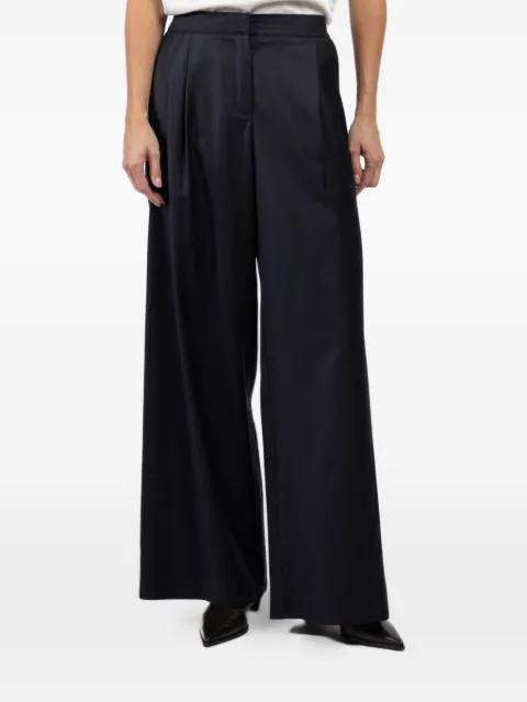 pleated trousers by DUSAN