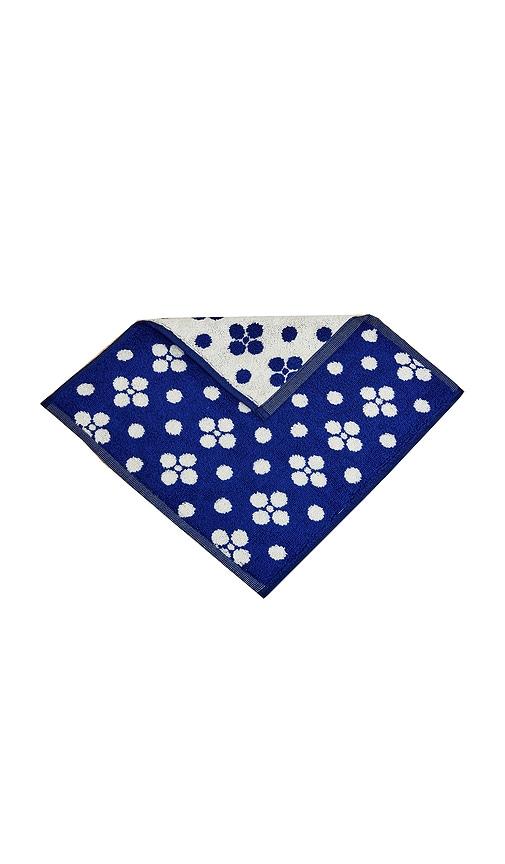 Dusen Dusen Lisa Washcloth in Navy by DUSEN DUSEN