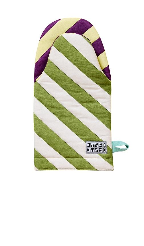 Dusen Dusen Oven Mitt in Green,Purple by DUSEN DUSEN