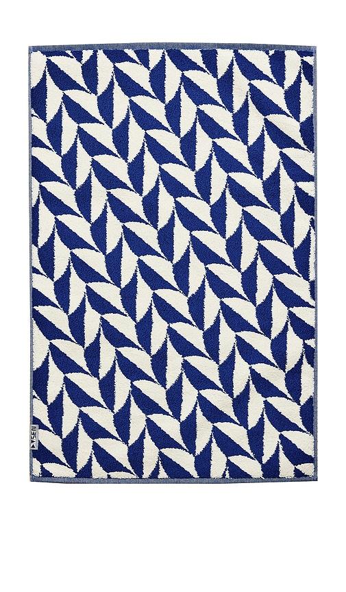 Dusen Dusen Scallop Bath Mat in Navy by DUSEN DUSEN