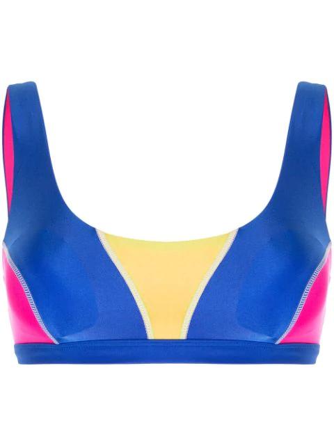 Kate scoop-neck bikini top by DUSKII