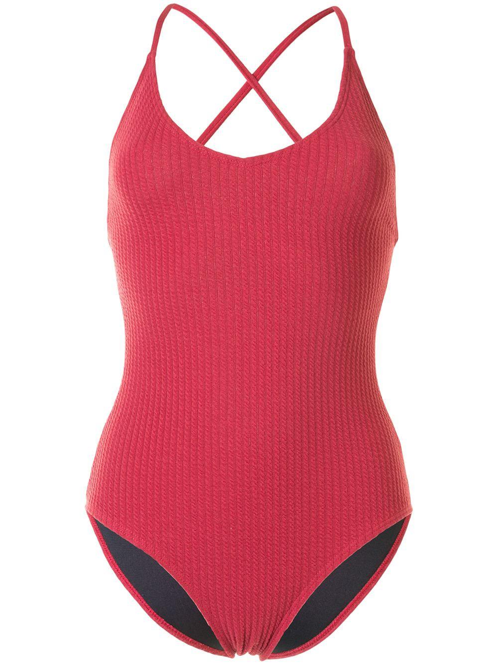 Margot ribbed swimsuit by DUSKII