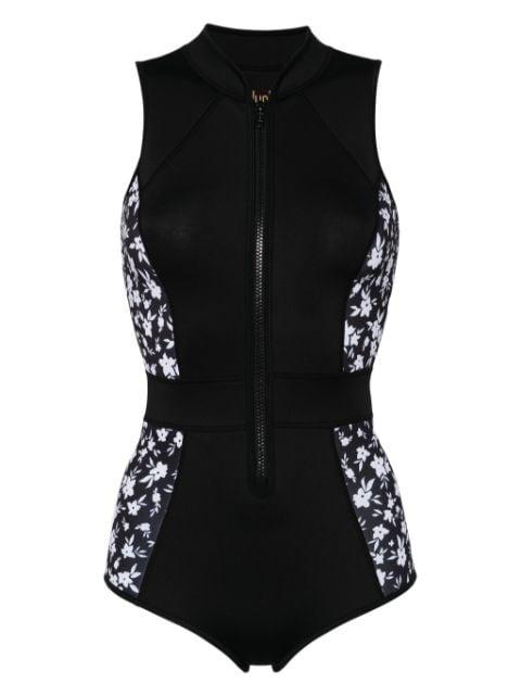 Tank Spring floral-print swimsuit by DUSKII