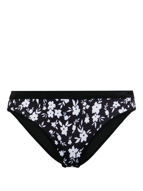floral-print bikini briefs by DUSKII