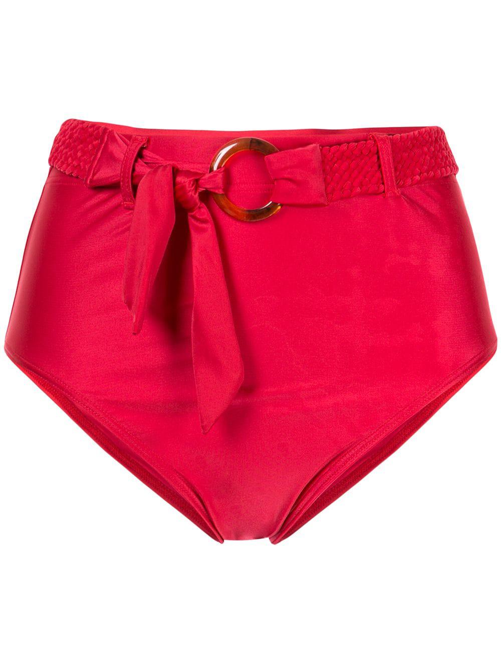 high-waisted bikini bottoms by DUSKII