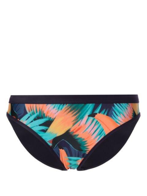 tropical-print bikini bottom by DUSKII