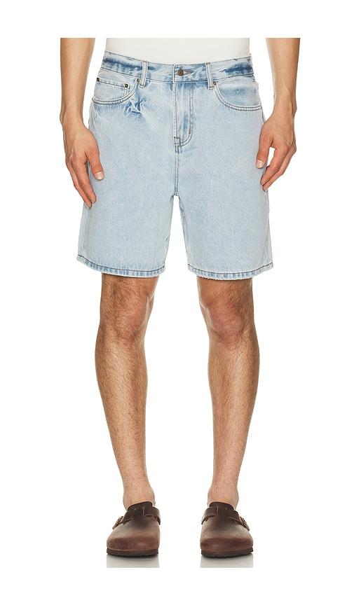 Duvin Design Denim Shorts in Blue by DUVIN DESIGN