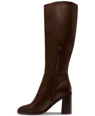 Women's Flapper Knee-High Block-Heel Dress Boots by DV DOLCE VITA Women's Flapper Knee-High Block-Heel Dress Boots by DV DOLCE VITA