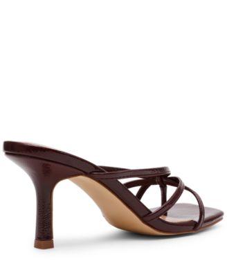 Women's Zini Strappy Stiletto Heel Dress Sandals by DV DOLCE VITA Women's Zini Strappy Stiletto Heel Dress Sandals by DV DOLCE VITA