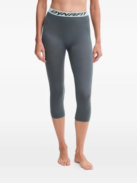 Tour Light Merino 3/4 logo-detail leggings by DYNAFIT