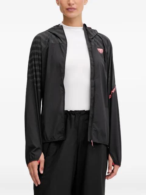 Trail Reflective Wind hoodied lightweight jacket by DYNAFIT