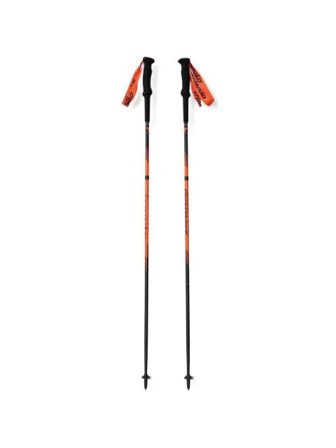 logo-print foldable trekking poles by DYNAFIT