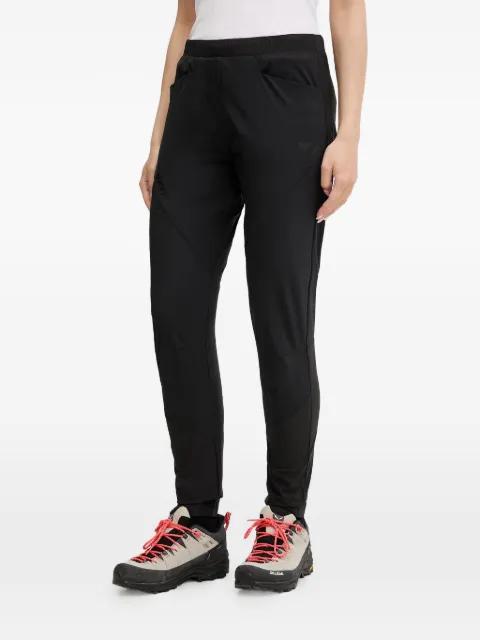 logo-print panelled trousers by DYNAFIT