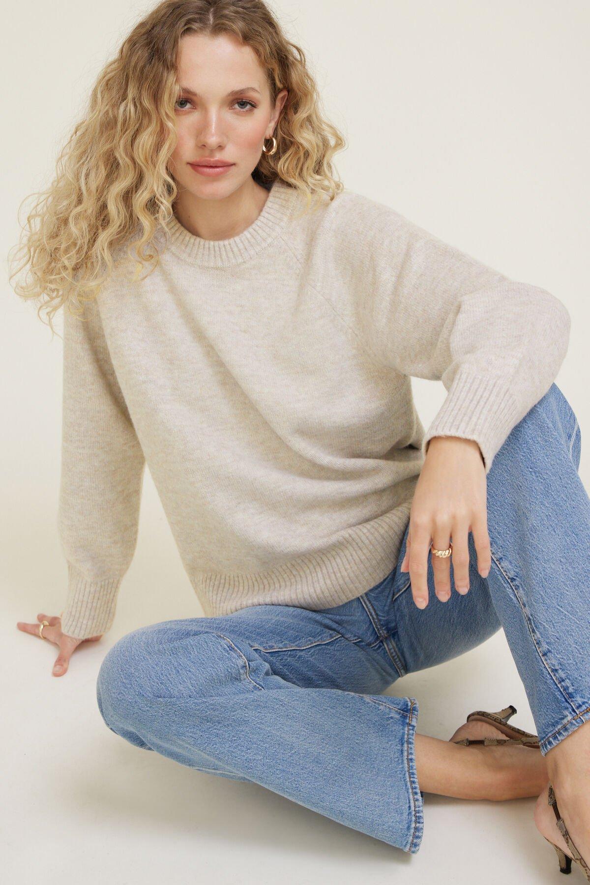 Rory Oversized Sweater by DYNAMITE