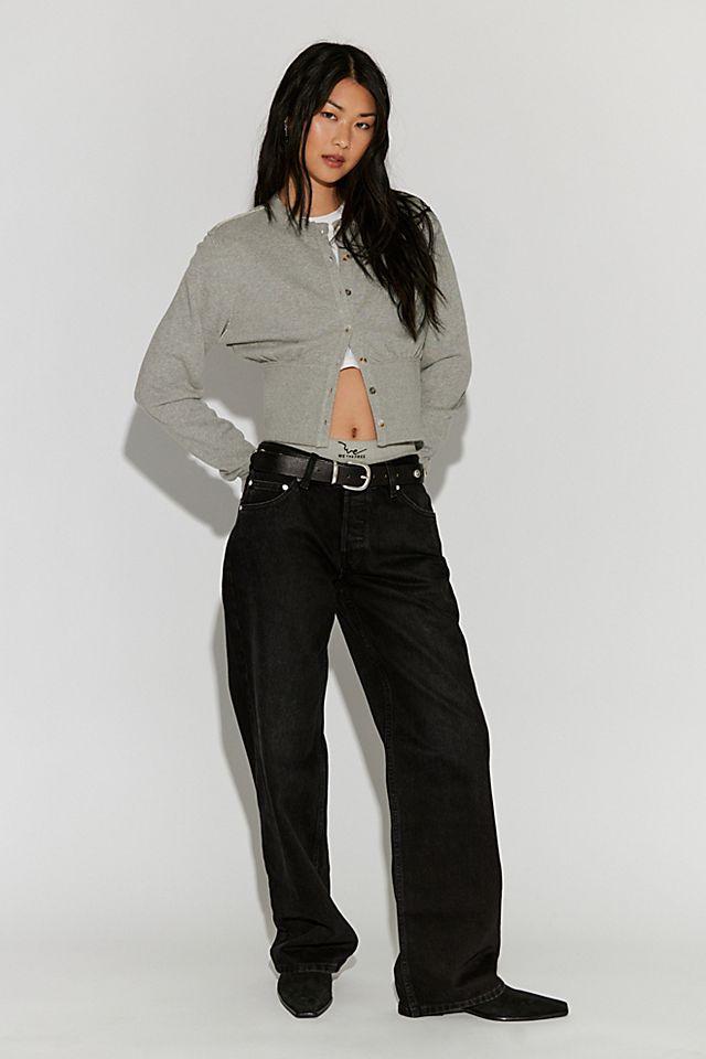 EB Denim Low-Rise Baggy Jeans by E B DENIM | FREE PEOPLE