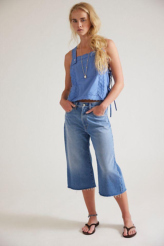 EDWIN Charli Oversized Capri Jeans by E DW IN | FREE PEOPLE