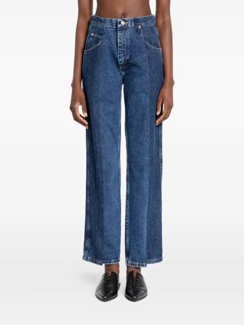 panel boyfriend jeans by E.L.V. DENIM