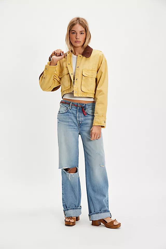 ÉTICA Stanton Relaxed Wide-Leg Jeans by E TI CA | FREE PEOPLE