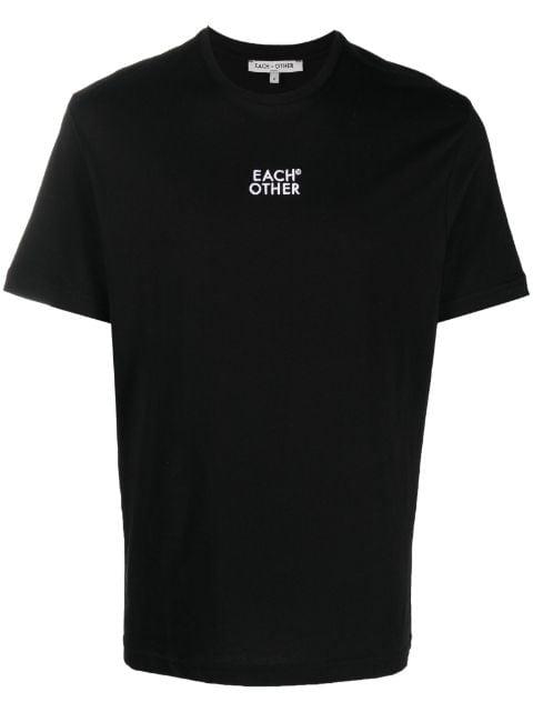 logo-embroidered cotton T-shirt by EACH X OTHER