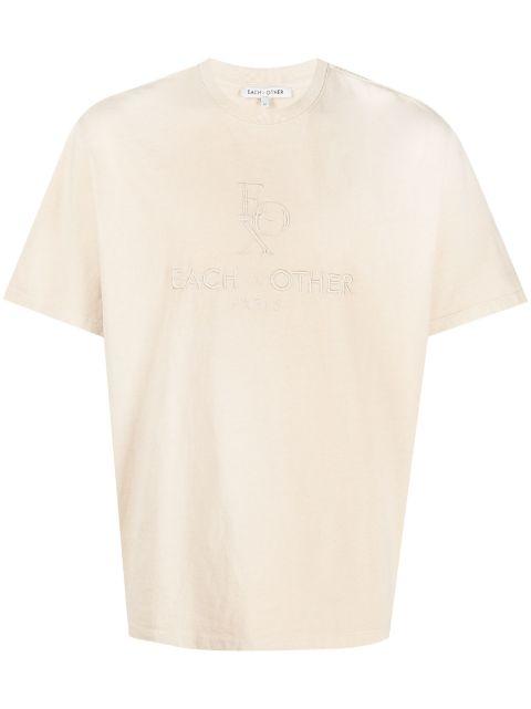 logo-embroidered cotton T-shirt by EACH X OTHER