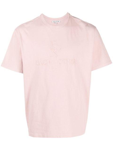 logo-embroidered cotton T-shirt by EACH X OTHER