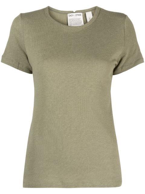 short-sleeve mélange T-shirt by EACH X OTHER
