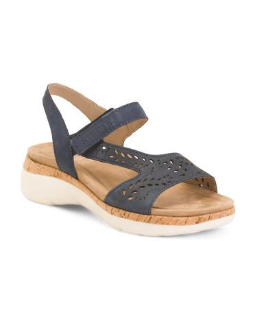 Suede Recent Comfort Sandals for Women | Man-Made Sole/Suede by EARTH
