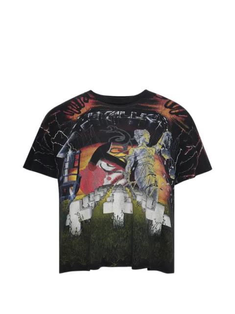 Metallica graphic-print T-shirt by EARTHLING VIP