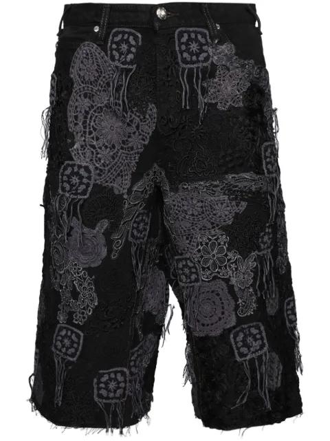 Poetic Lust denim shorts by EARTHLING VIP