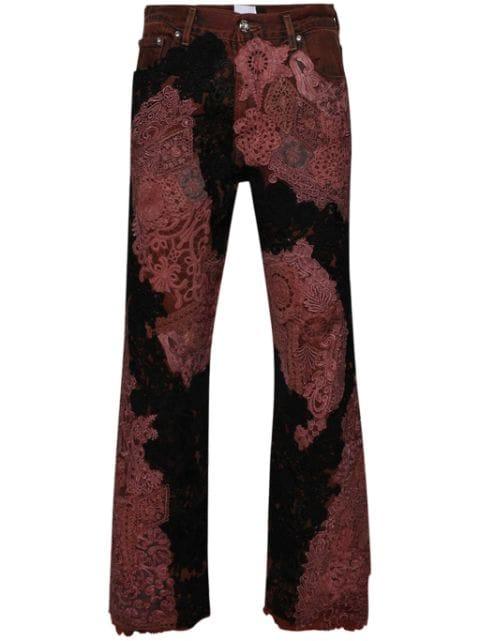 Poetic Lust wide-leg jeans by EARTHLING VIP