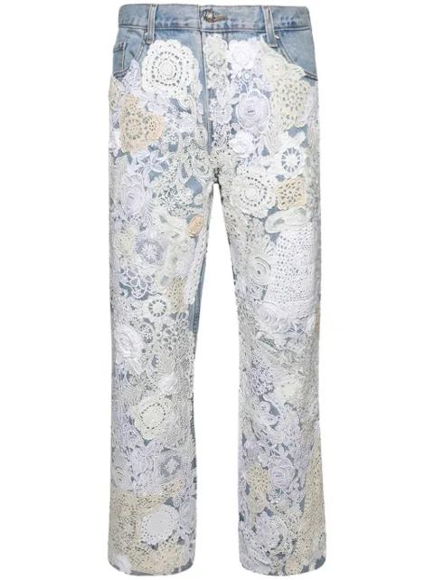 Poetic Lust wide-leg jeans by EARTHLING VIP