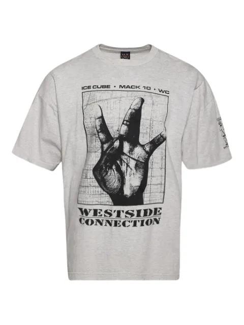 hand-graphic westside connection t-shirt by EARTHLING VIP