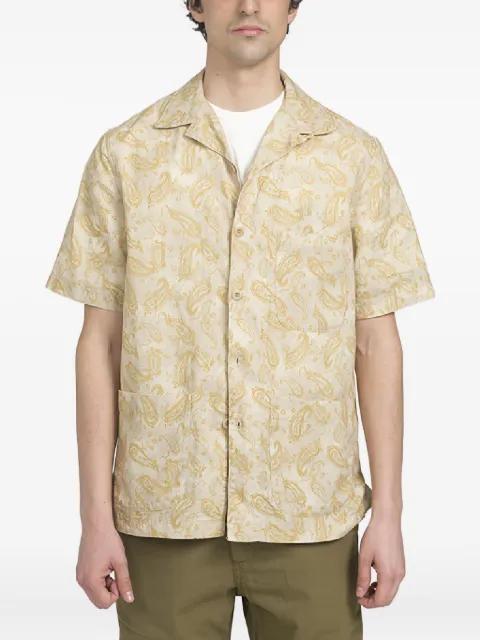 paisley-print pocket shirt by EAST HARBOUR SURPLUS