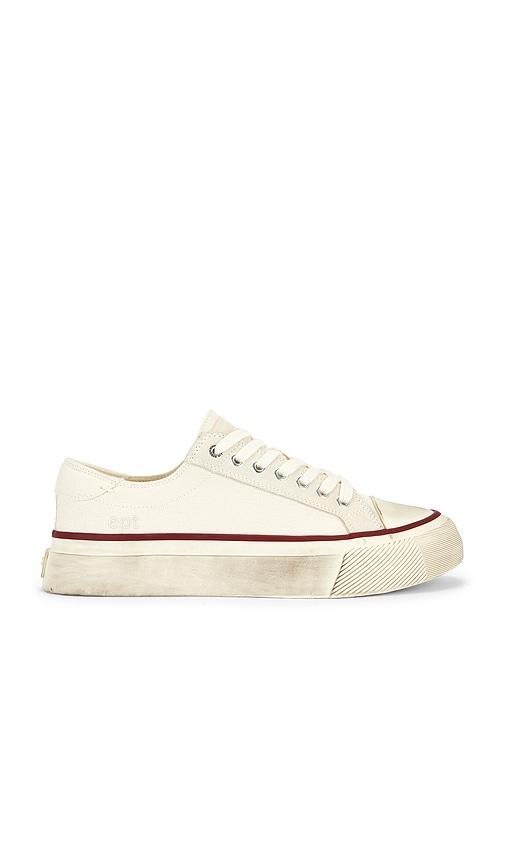 East Pacific Trade Dive Vintage Sneaker in Cream by EAST PACIFIC TRADE