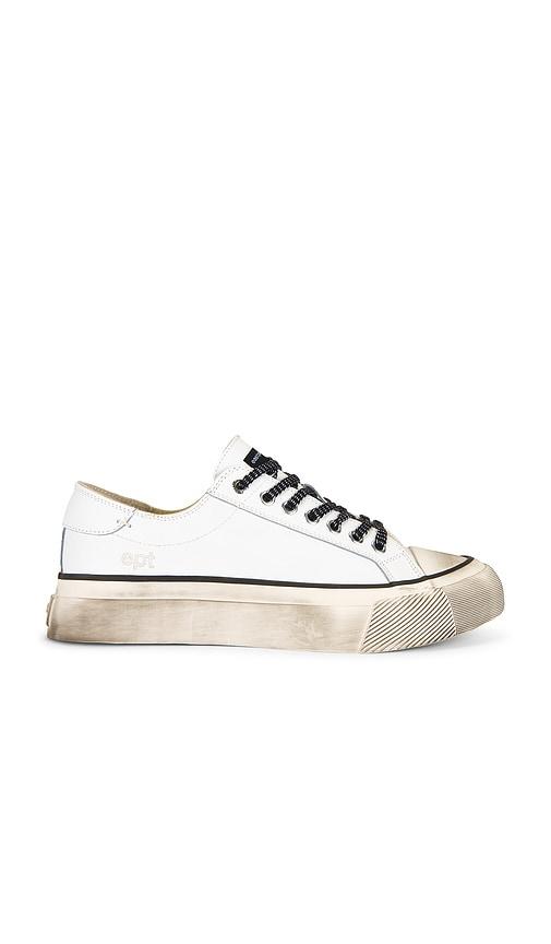 East Pacific Trade Dive Vintage Sneaker in White by EAST PACIFIC TRADE East Pacific Trade Dive Vintage Sneaker in White by EAST PACIFIC TRADE
