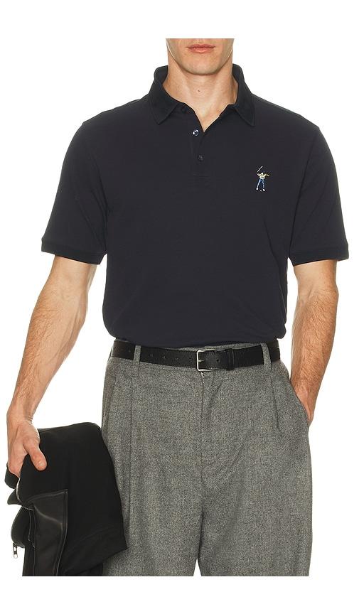Eastside Golf Core Pique Polo in Blue by EASTSIDE GOLF