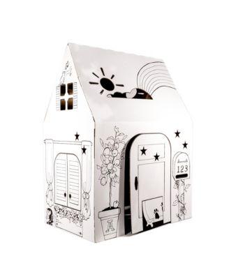 Art & Craft Blank Cardboard Clubhouse by EASY PLAYHOUSE