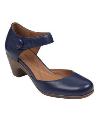 Women's Clarice Mary Jane Block Heel Pumps by EASY SPIRIT