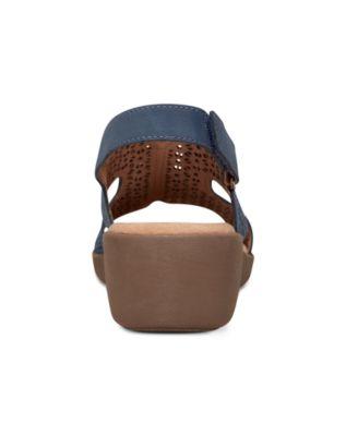 Women's Kali Low Wedge Slingback Sandals by EASY SPIRIT