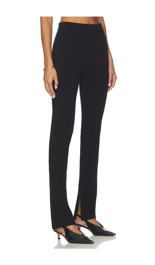 EAVES Aashna Zip Pant in Black by EAVES