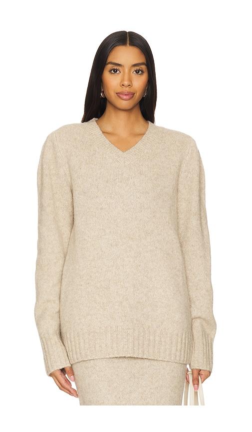 EAVES Amaya Knit Sweater in Ivory by EAVES