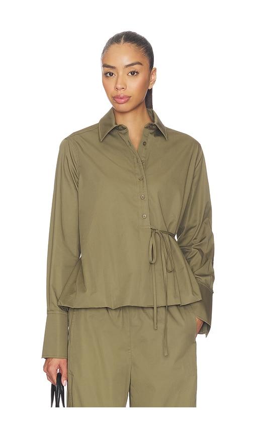 EAVES Bibas Shirt in Army by EAVES