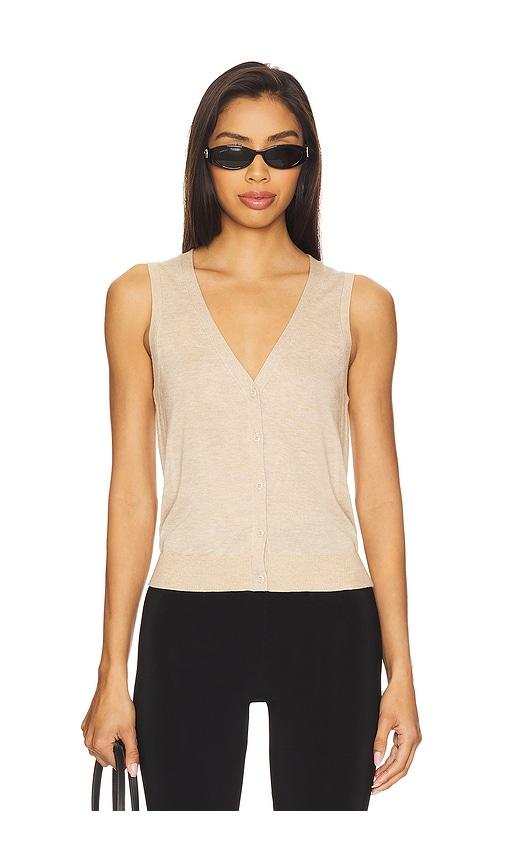 EAVES Dene Vest in Beige by EAVES