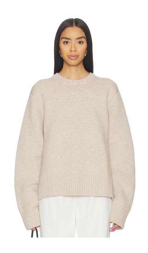 EAVES Emely Structured Sweater in Beige by EAVES