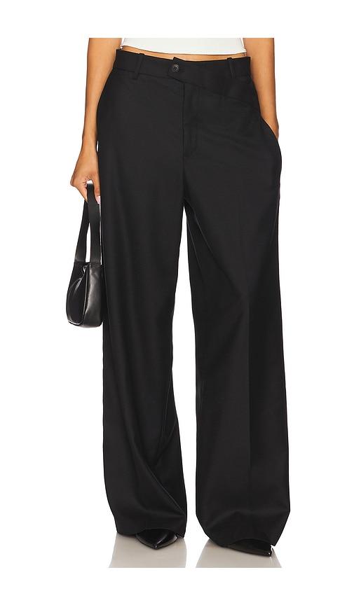 EAVES Ira Trouser in Black by EAVES